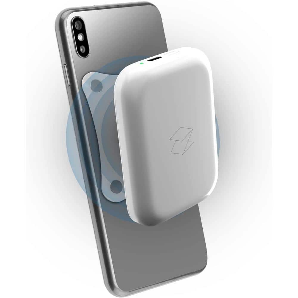 Qi Portable Magnetic Wireless Power Bank Charger - Attaches with Included Magnetic...