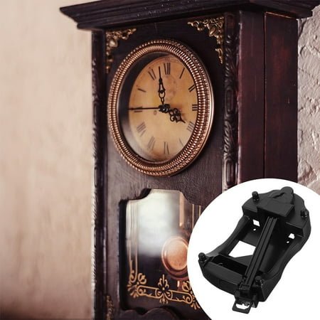 RENACLIPY 2Set Permanent Motion Pendulum Plastic Weight Stability Wall Clock For Adults