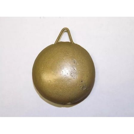 Seth Thomas Antique Clock Pendulum Bob, 5 Ounce, Round Brass, Replacement Part