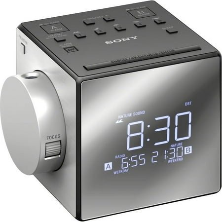 Sony CFC1PJ Sony Clock Radio Digital Alarm Clocks, AM/FM Radio