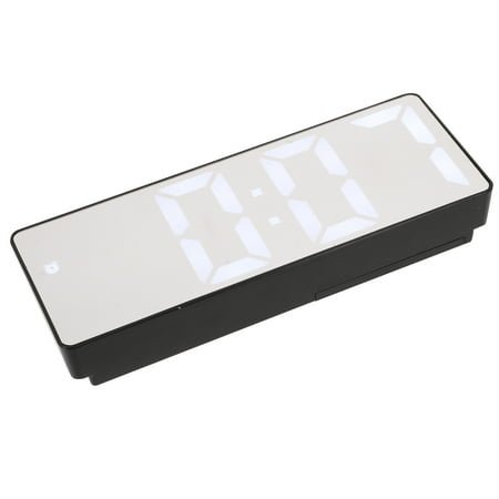 Wireless Alarm Clock Digital Clocks Desk Electric Wifi for Bedrooms Large Display Travel