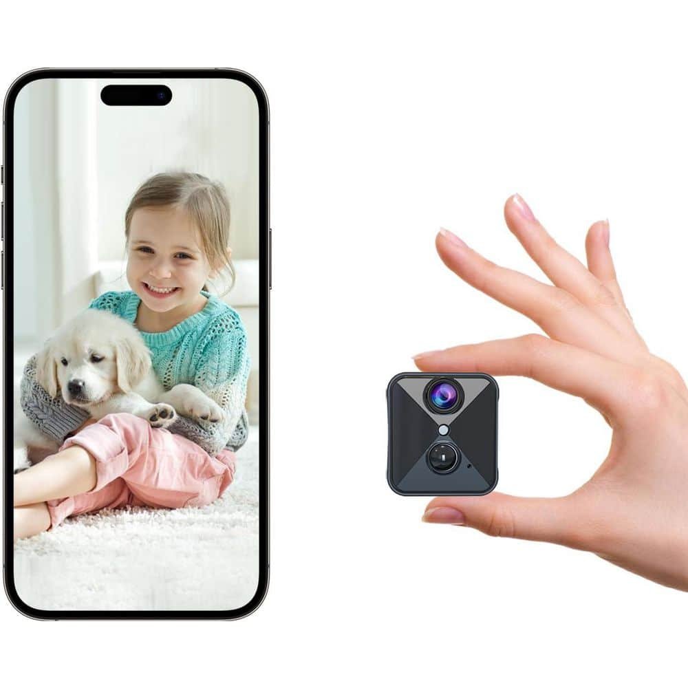 4K HD WiFi Hidden Security Camera with Night Vision and Motion Detection