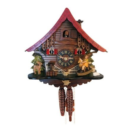 Alexander Taron 10 Engstler Weight-Driven Full Size Cuckoo Wall Clock