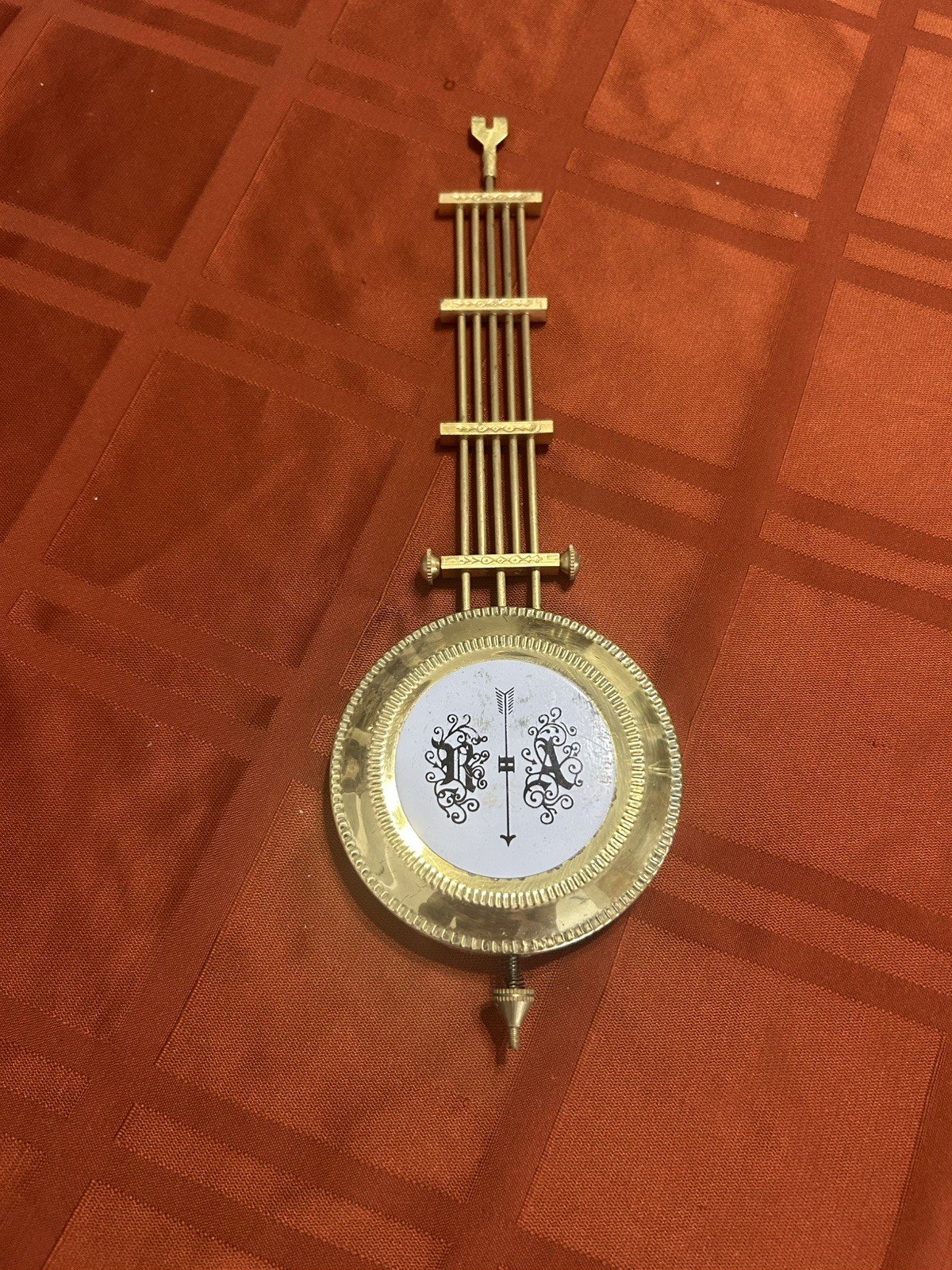 Antique German Wall Regulator Clock R/A Pendulum # 2