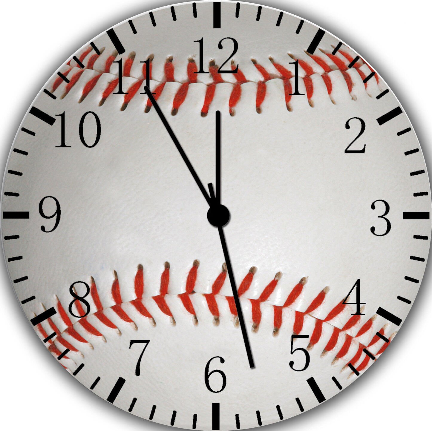 Baseball Frameless Borderless Wall Clock Nice For Gifts or Decor W374