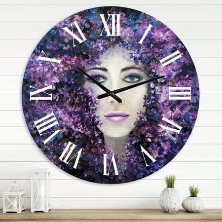 Designart 1 in Quartz Modern/Contemporary Wall Clock