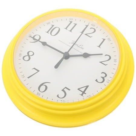 Eease 9.05 Quartz Modern Indoor Wall Clock, Silent Mechanism