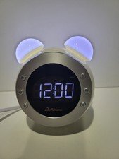 Electrohome Retro Alarm Clock Radio with Motion Activated Night Light