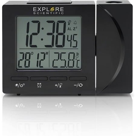 Explore Scientific Radio Controlled Projection Clock