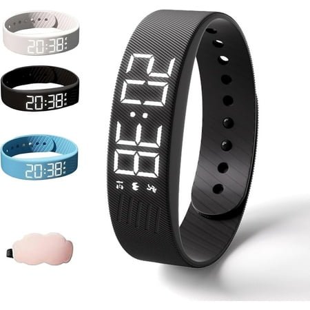 Fitsleeps Alarm Clock Watch, Fitsleeps Alarm Bracelet, Smart Alarm for Heavy Sleepers & Habit Breakers Vibrating Alarm Reminder Watch, Snooze Free Smart Watches for Men and Women