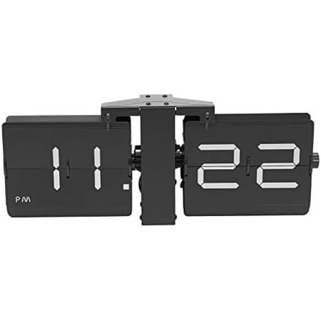 Flipping Out Wall and Tabletop Flip Clock, Flip Desk Clock for Home & Office Décor, Retro Digital Flip Down Clock, Low Noise, High Accuracy