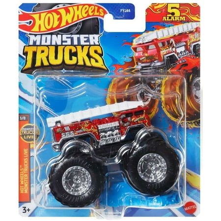 Hot Wheels Monster Trucks Live 5 Alarm Diecast Car