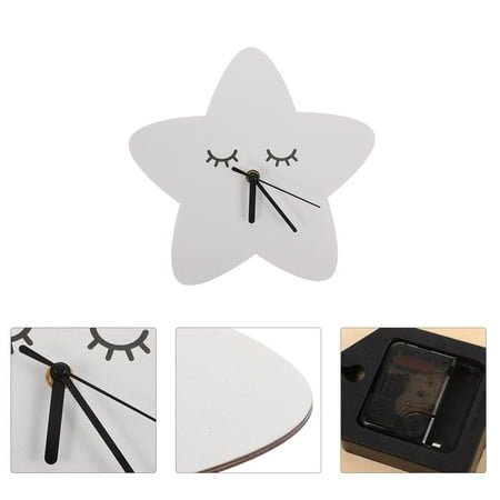 IBASETOY Nordic Style Wall Clock Grey Plastic Accurate Timing Home Decor 1Pack