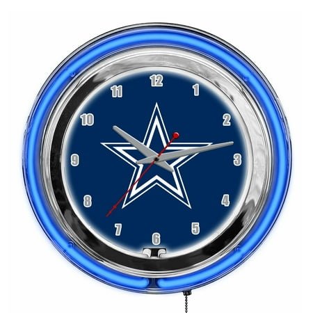 Imperial Dallas Cowboys 14'' Neon Clock
