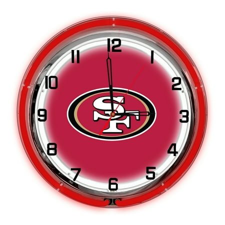 Imperial San Francisco 49ers 18'' Neon Clock