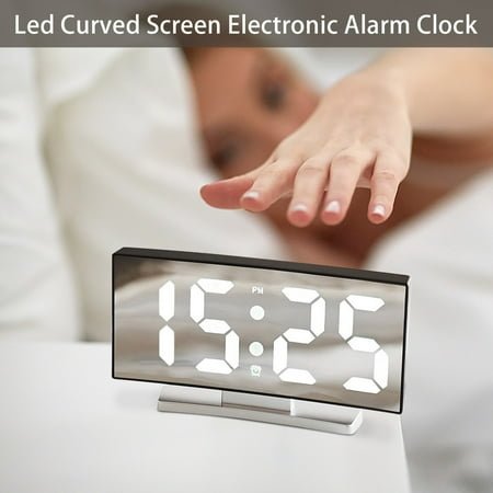 Jioakfa Domestic Electric Appliance Diy Wall Clock Mirror Surface Sticker Home Office Decor Clock Black One Size