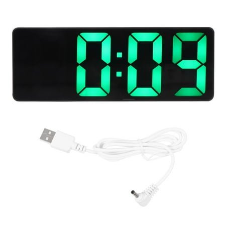 Masteelf Alarm Clock Portable LED Digital Projection Office Clocks Child