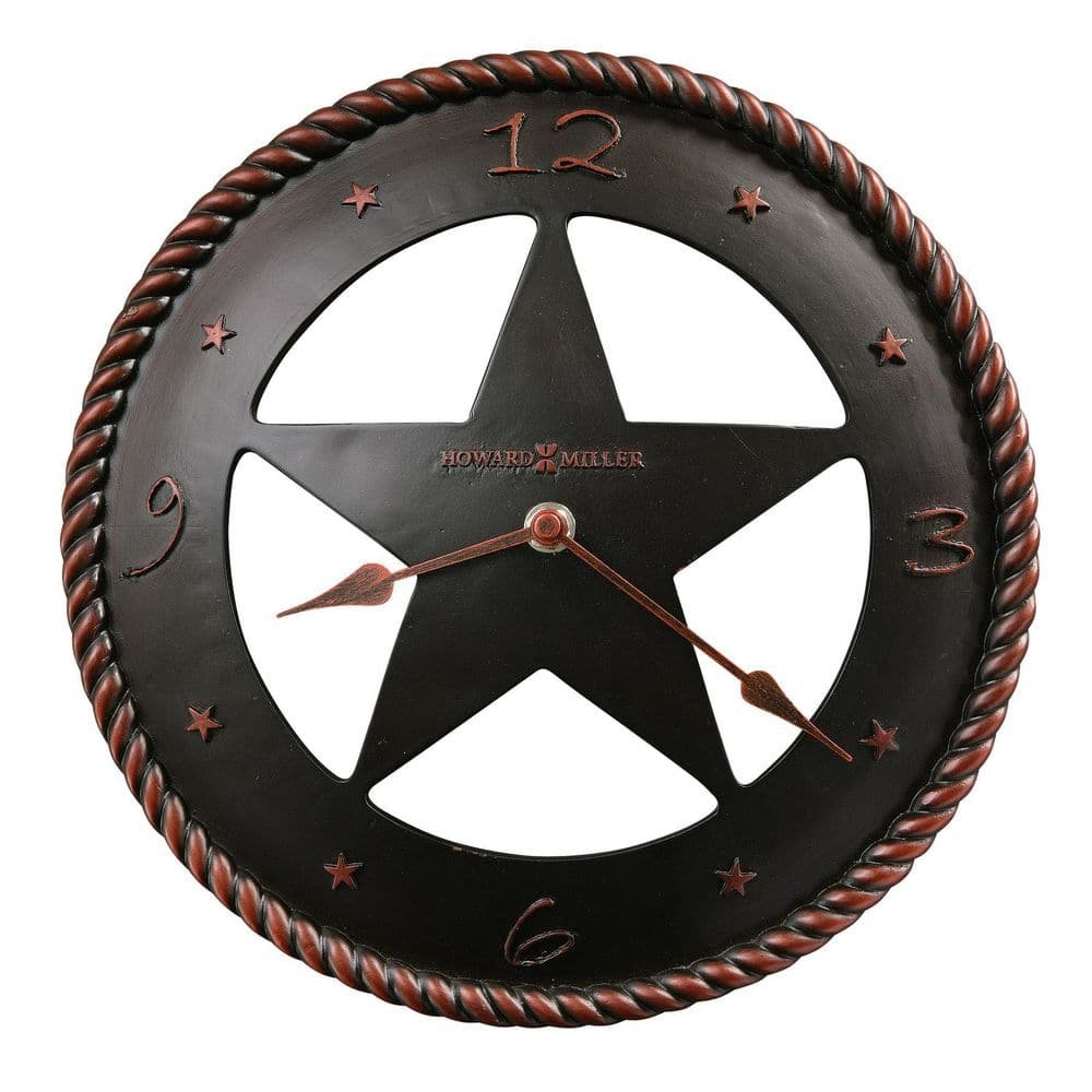 Maverick Black Wall Clock