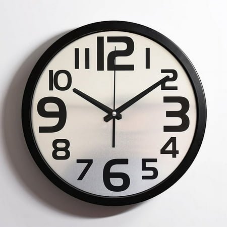 Metal stainless steel silent wall clock creative fashion living room aluminum wall clock-style 14