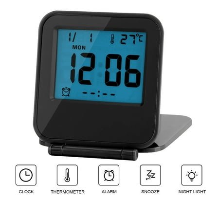 Mgaxyff LCD Alarm Clock