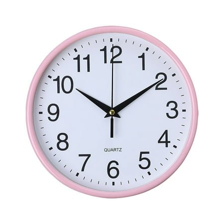 NEW! In Stock! Vintage Retro Wall Clocks Countryside Style Dusknt Retro Large Silent Sweep Modern Decoration Brief Home Bedroom 8Inch 20Cm Quartz Clock Round Wall Clock