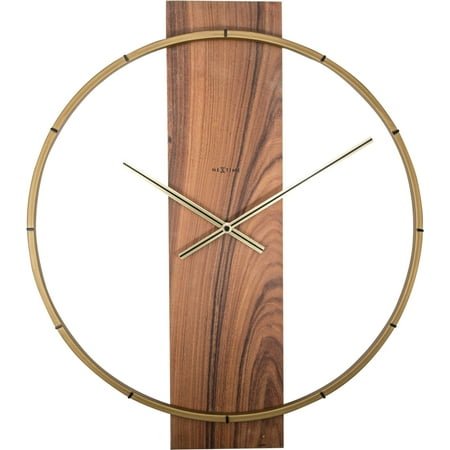 NEXTIME WALL CLOCK CARL - BROWN
