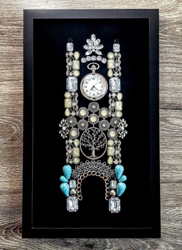 Old French Style Clock Tower Wall Art | Paris Clock Tower Wall Art