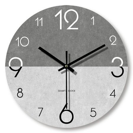 Pocket Watch Wood Grain Clock Living Room Noiseless Clock Quartz Clock Wall Hanging Factory Price