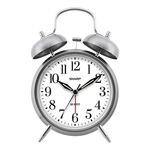 Best Quartz Analog Twin Bell Alarm Clocks