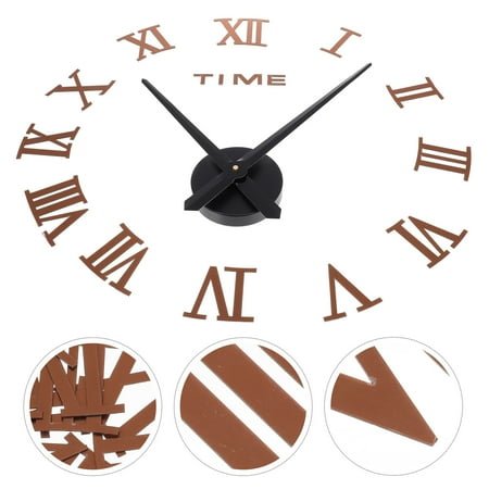 TINKSKY Diy Mute Wall Clock Modern Clock Decor For Living Bedroom Office Unique Art Design Present For Friends Family