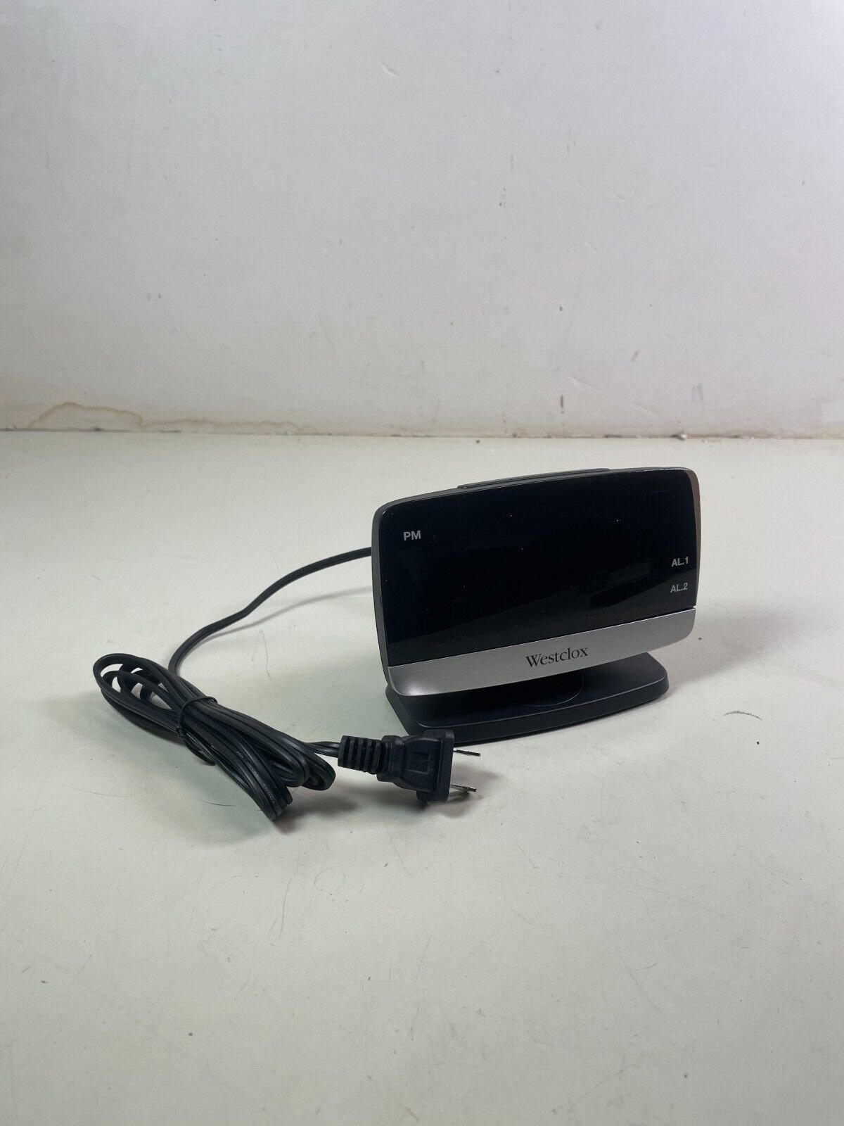 Westclox LED Alarm Clock 71052 Tilt & Swivel 1.8" Display