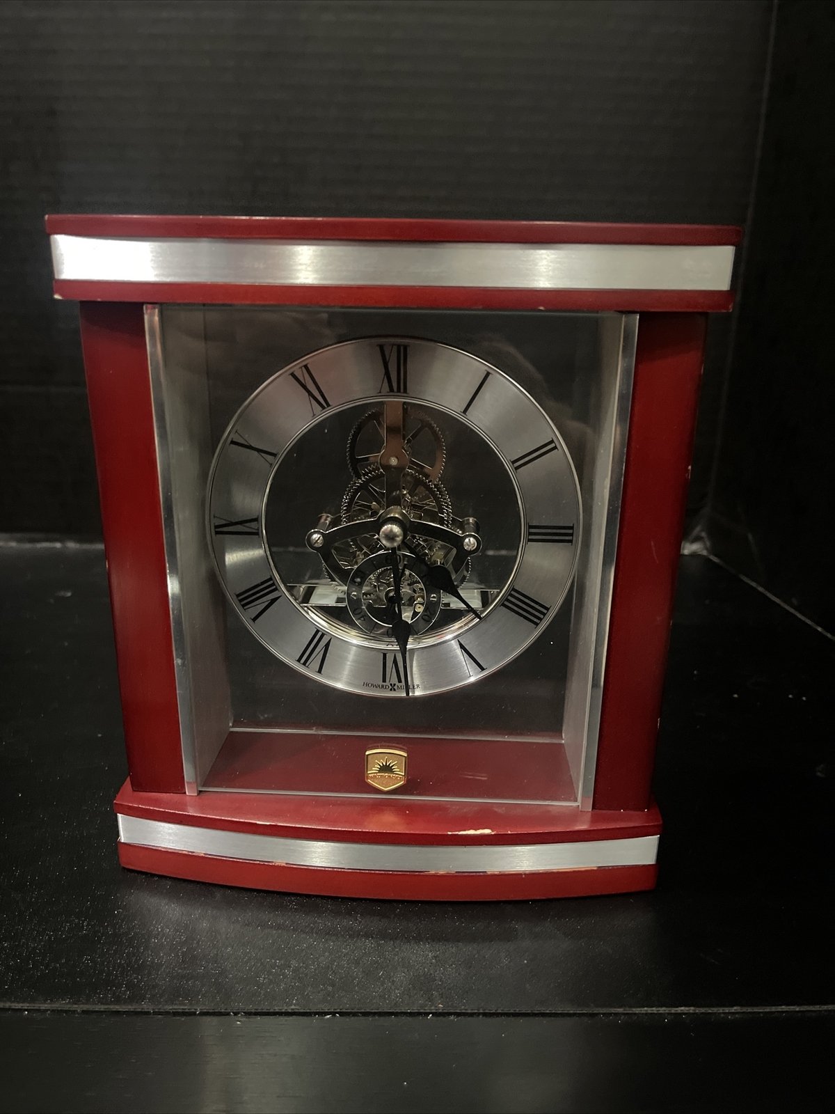 645-673 HOWARD MILLER TABLE TOP CLOCK "TEMPLETON"