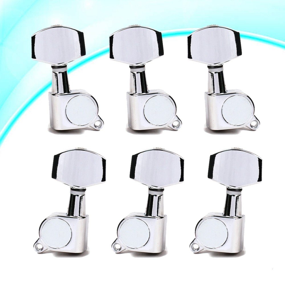 6 PCS Tuner Locking Tuners Guitar Tuning Pegs for Acoustic String Keys