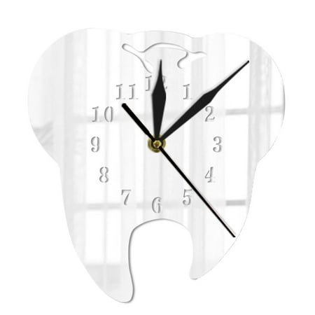 Acrylic Mirror Wall Clock with 3D Creative Design for Home Decoration