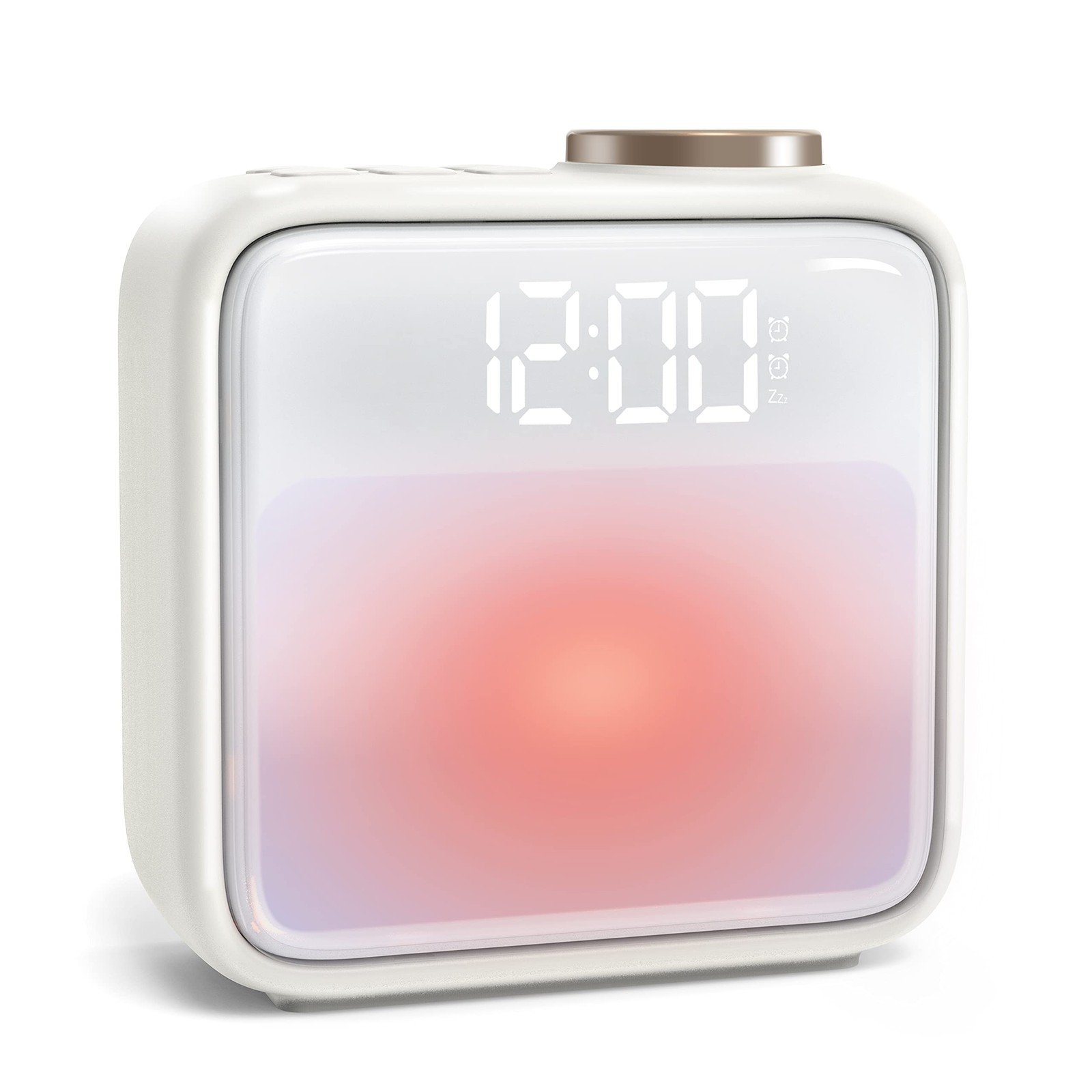 AIRIVO Alarm Clock Night Lights, Built-in Battery Alarm Clock for Bedrooms, 6...