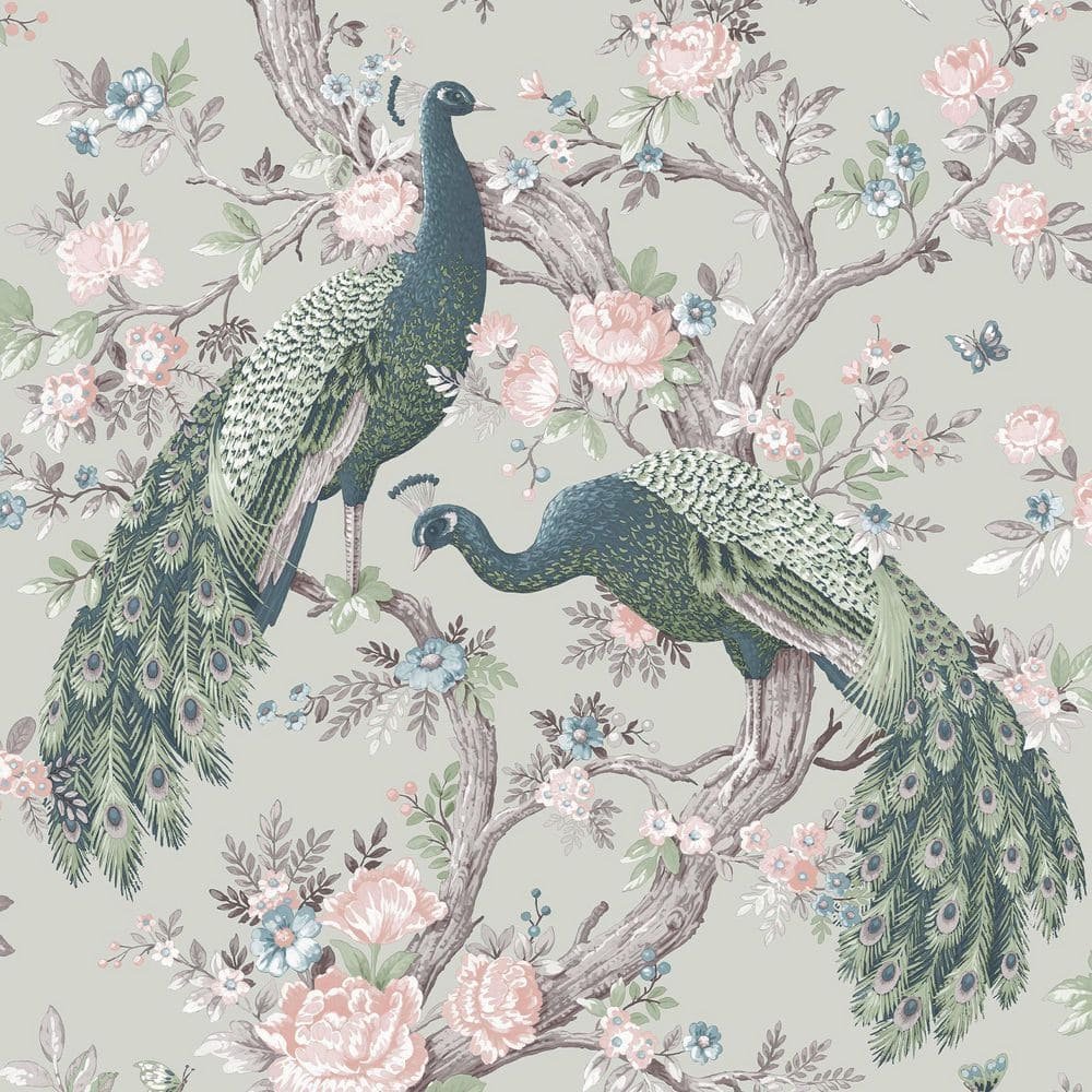 Belvedere Sage Green Wallpaper