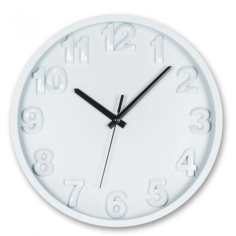 Bold Numbers Wall Clock