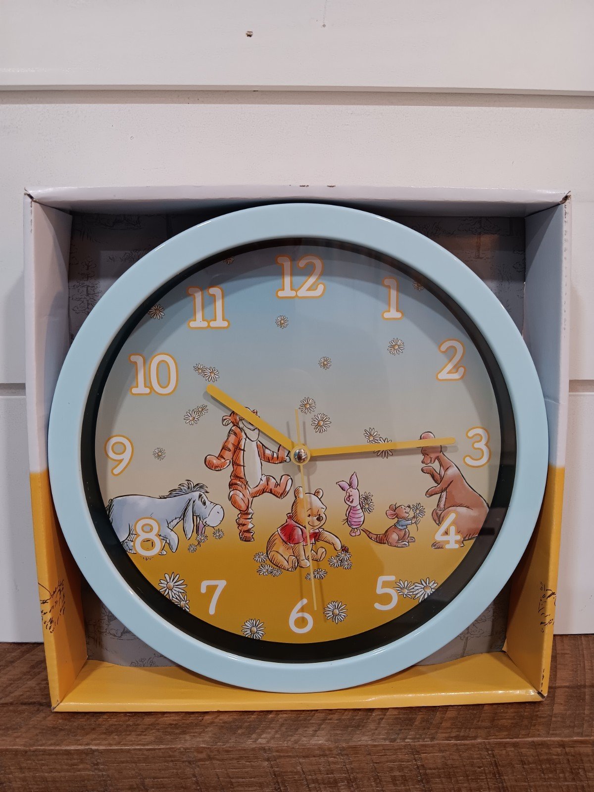 Brand New Winnie The Pooh Disney 10" Analog Wall Clock Nursery