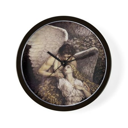 CafePress - Angel - 10 Quartz Analog Battery-Powered Modern Wall Clock, Unique