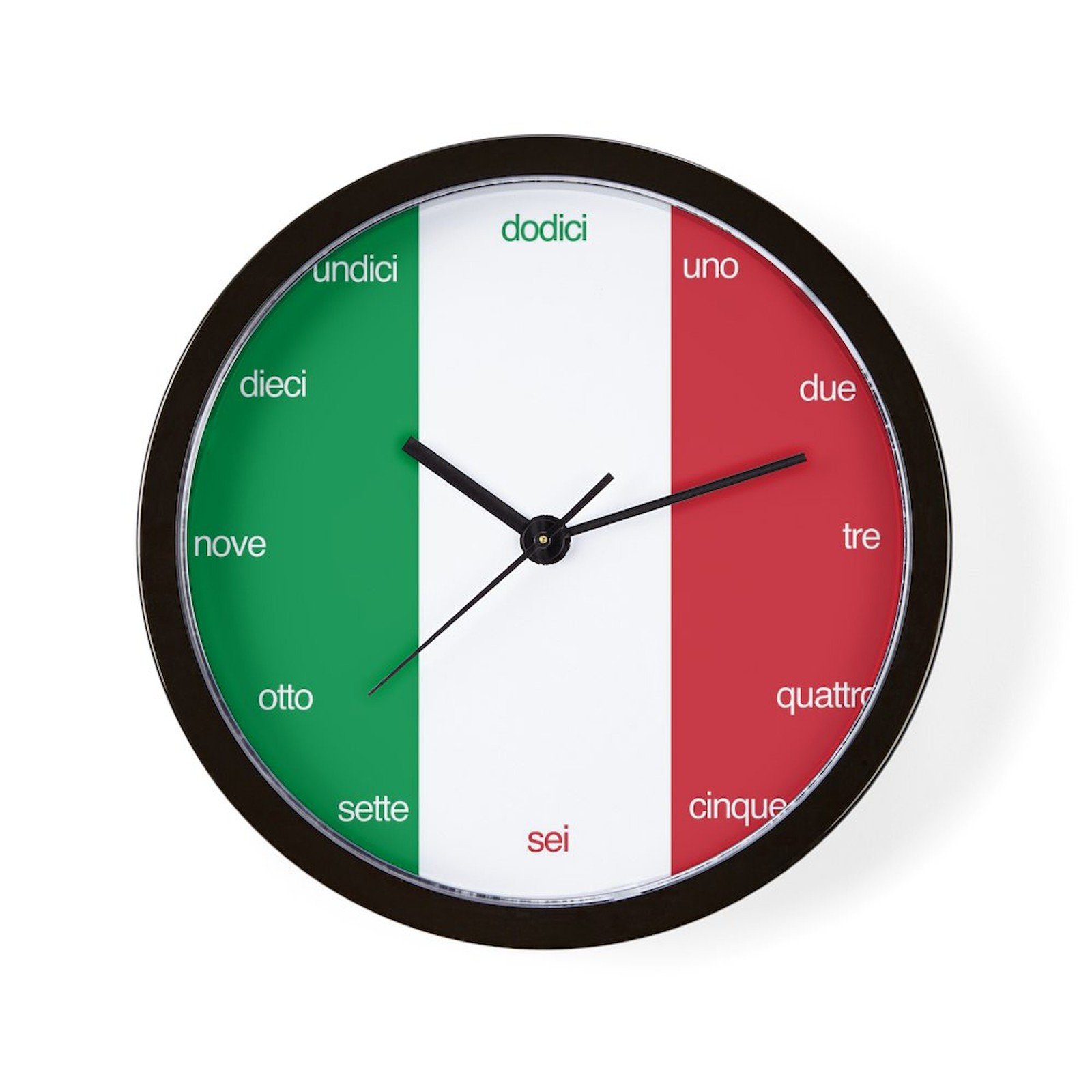 CafePress Italian Language 10" Wall Clock (119627057)