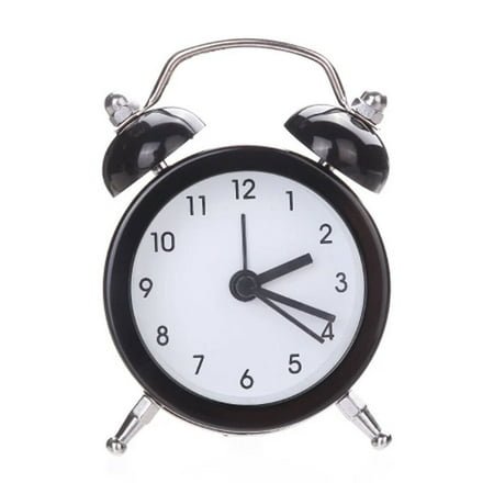 CCOCC Alarm Clock,Silent Non-Ticking Alarm Clocks for Bedrooms,Classic Table Clock with Loud Alarm for Heavy Sleepers