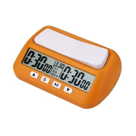 Chess Clocks Professional Portable Digital Chess Board Competition Count Up Down Chess Games Electronic Alarm Stop Timer