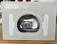 Clocky Alarm Clock On Wheels Jumps And Runs Heavy Sleepers NIB