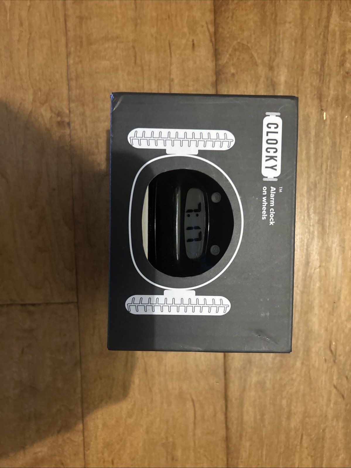 Clocky Alarm Clock on Wheels Run Away Alarm Clock NEW