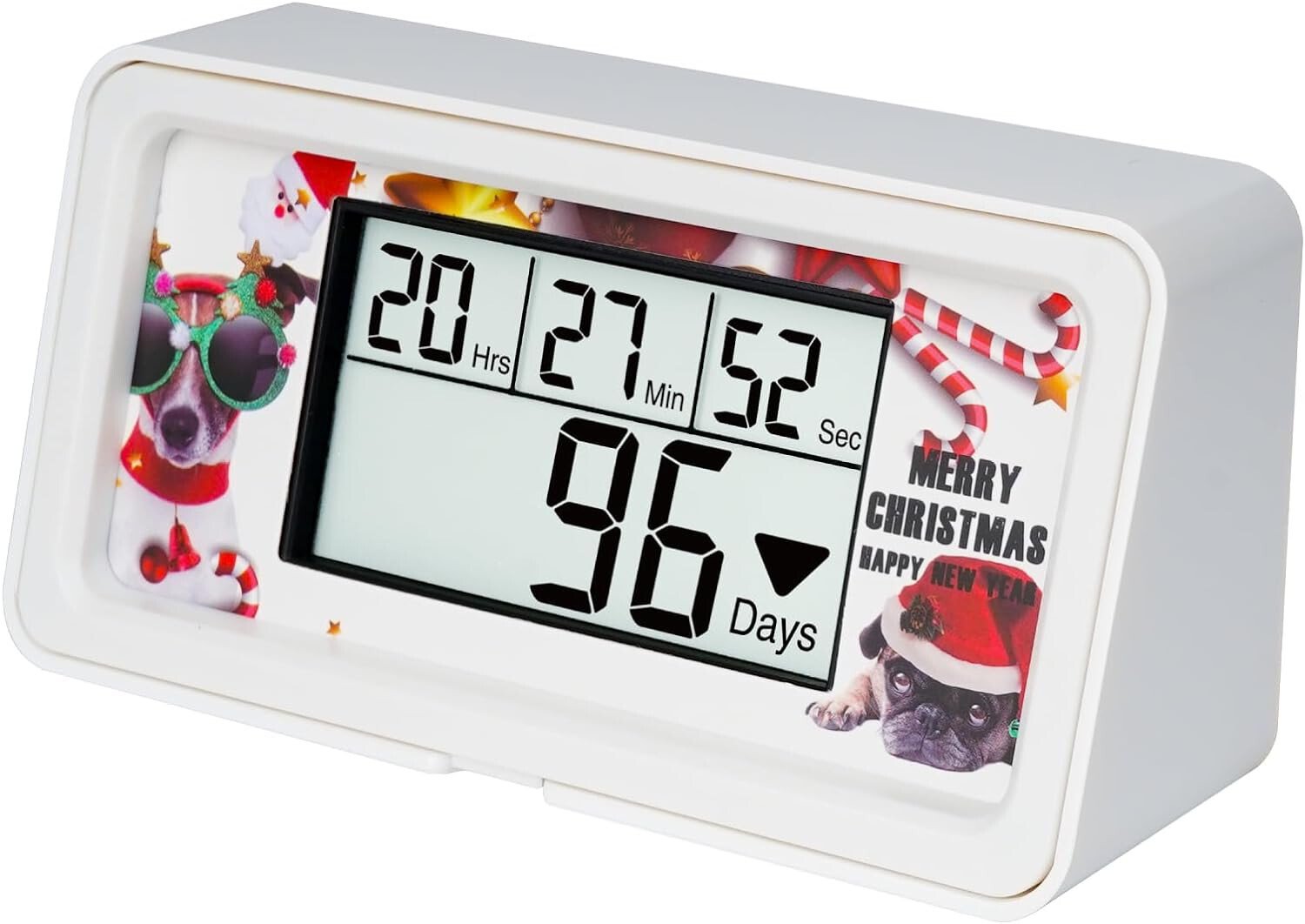 Digital 9999 Days Countdown Clock,Buzzer Alarm Reminder,Backlight Display