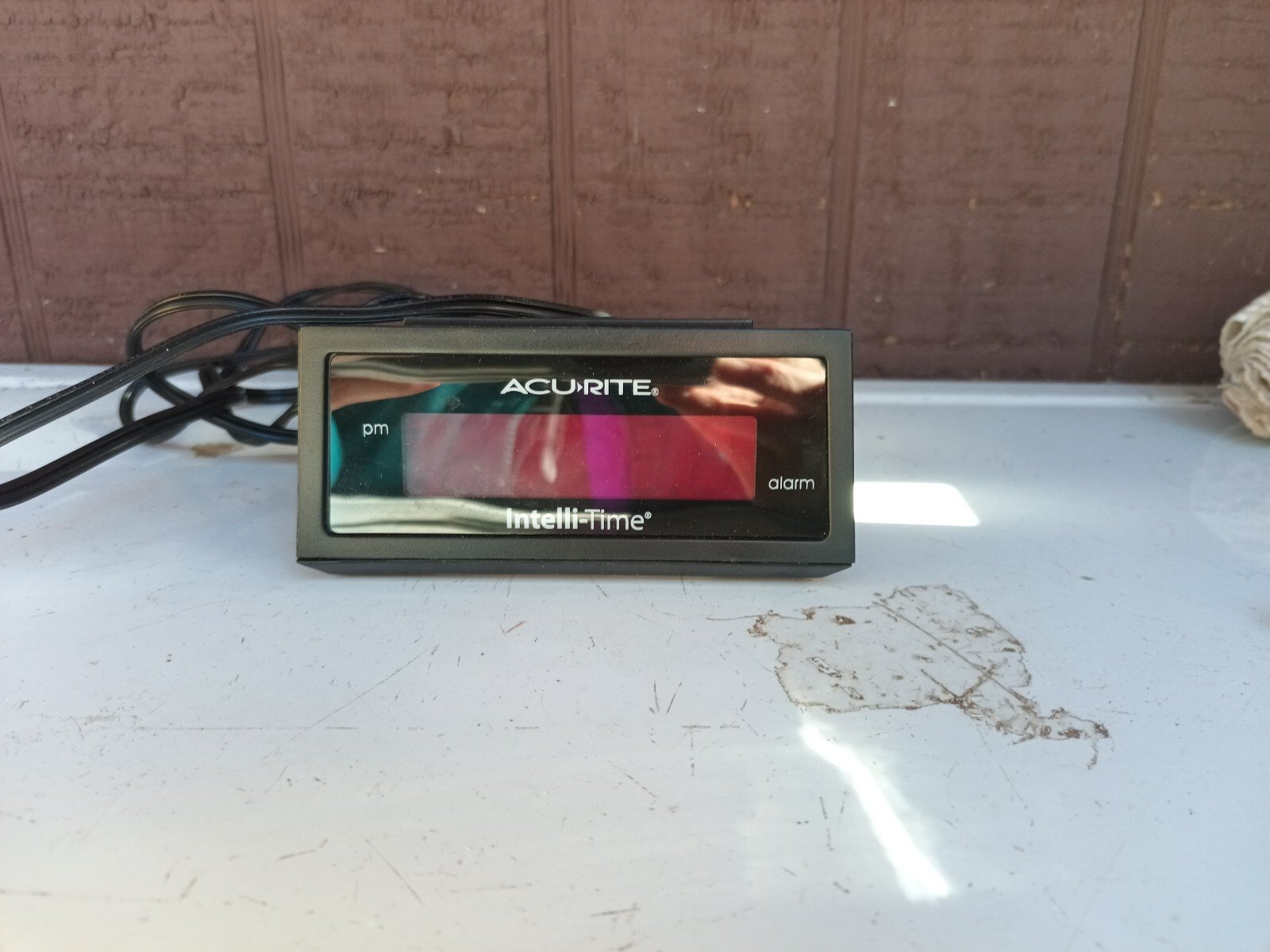 Digital Alarm Clock Accurate 13002 Intelli-Time Tested works.