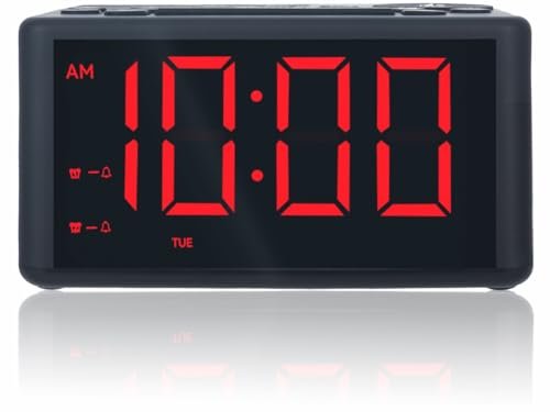 Best Red Dual Radio Alarm Clocks