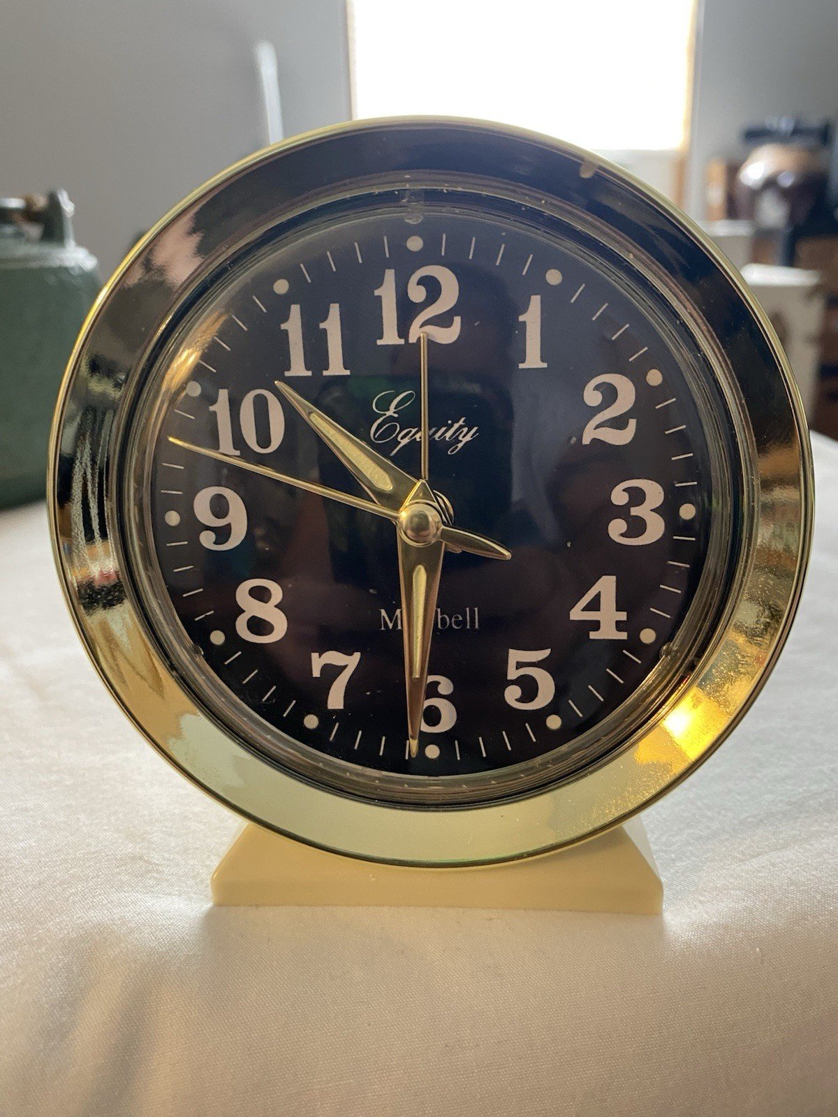 Equity Minibell Glow in Dark Wind Up Travel Alarm Clock Tested Works. $10. OBO.