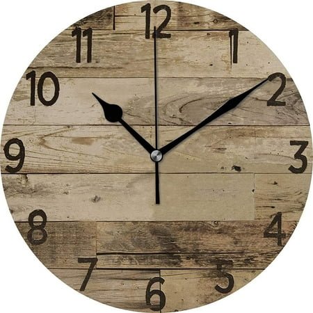 FNNMNNR Battery vintage living rooms Wall Clock