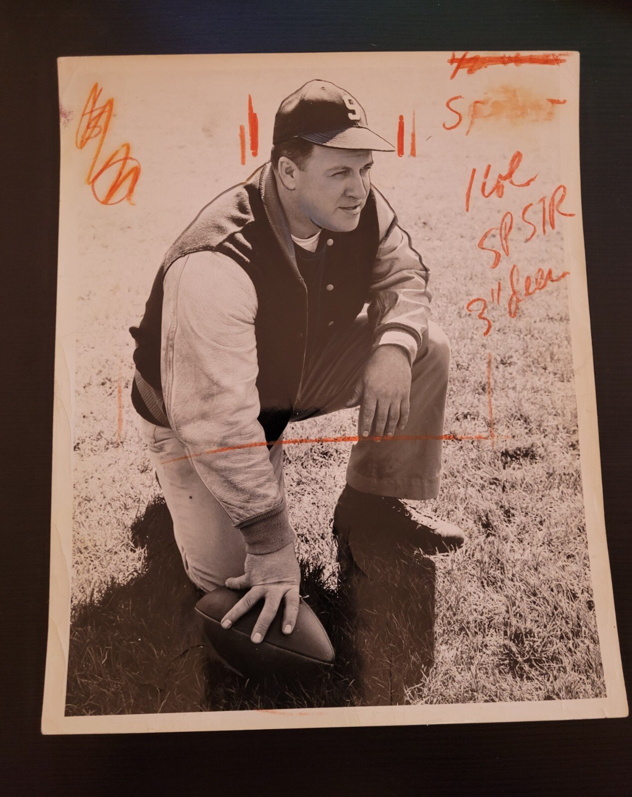 FOOTBALL MICHIGAN STATE UNIVERSITY HEAD COACH CLARENCE MUNN VINTAGE PHOTO 8X10